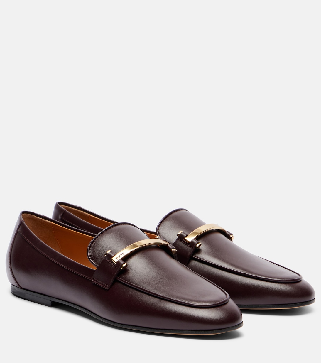 Барретта кожаные лоферы Tod's, Kraft Chiaro