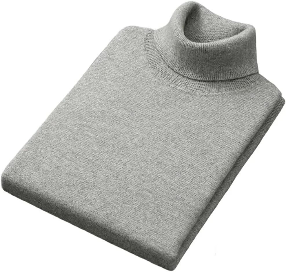 

Мужской кашемировый свитер с высоким воротником