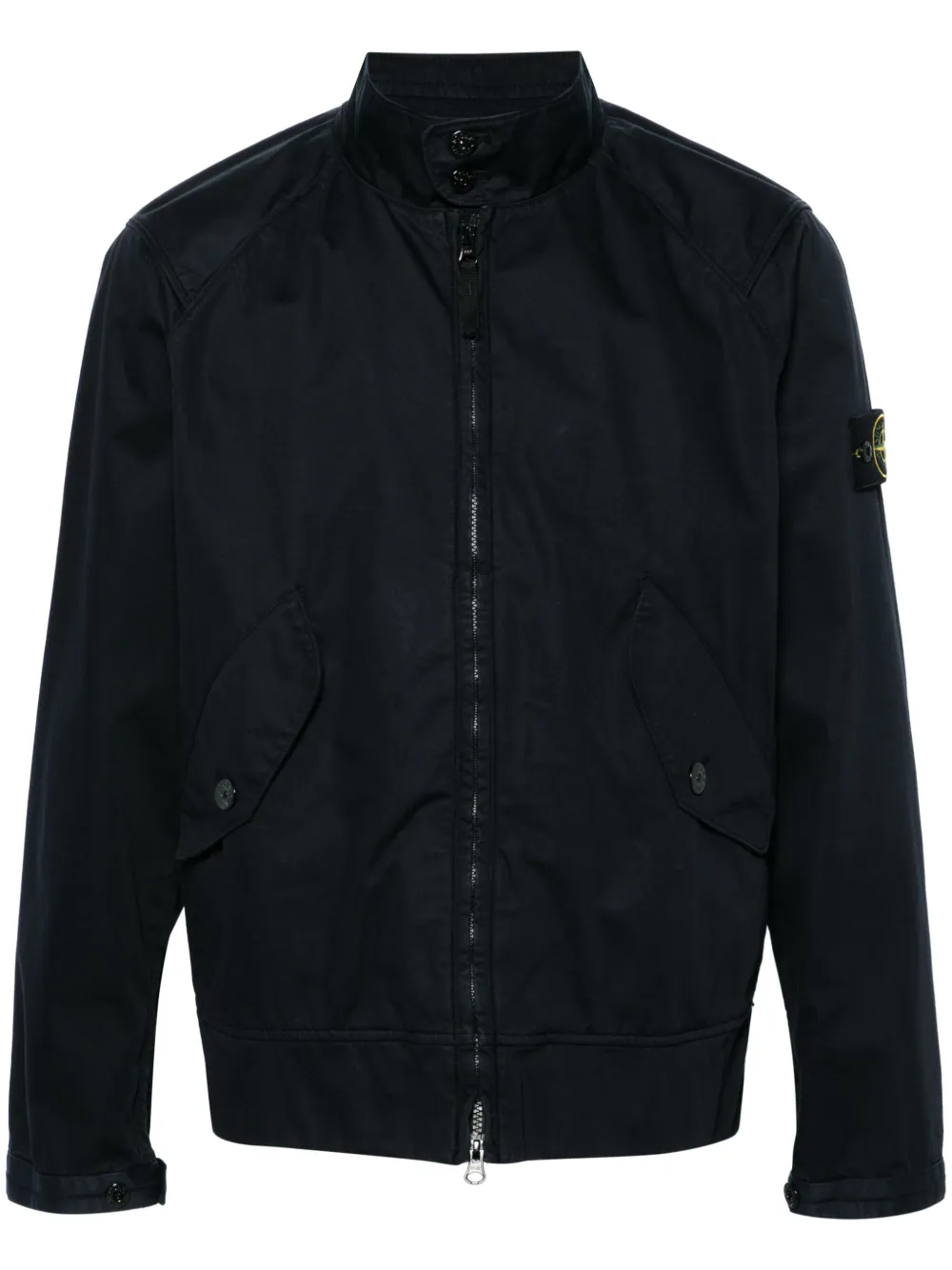 

Куртка-рубашка с нашивкой Compass Stone Island, синий