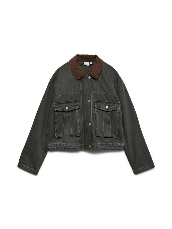 

Vero Moda Джинсовая куртка цвета виноградного листа