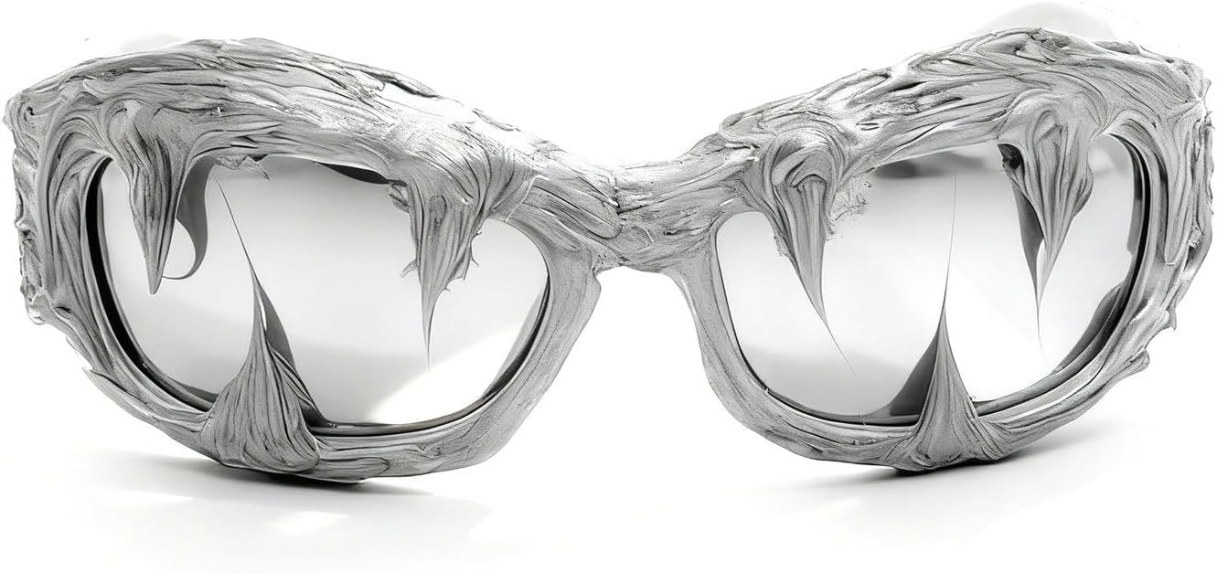 

Laureles Модные солнцезащитные очки большого размера в футуристическом стиле, обтекаемой формы, в стиле Y2K, для женщин и мужчин, спортивные солнцезащитные очки для женщин, C2