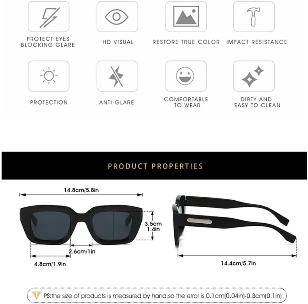 

Модные солнцезащитные очки «кошачий глаз» для женщин и мужчин, с черными линзами, в винтажном простом стиле, повседневные, с защитой от УФ-излучения UV400 LVTFCO, C6