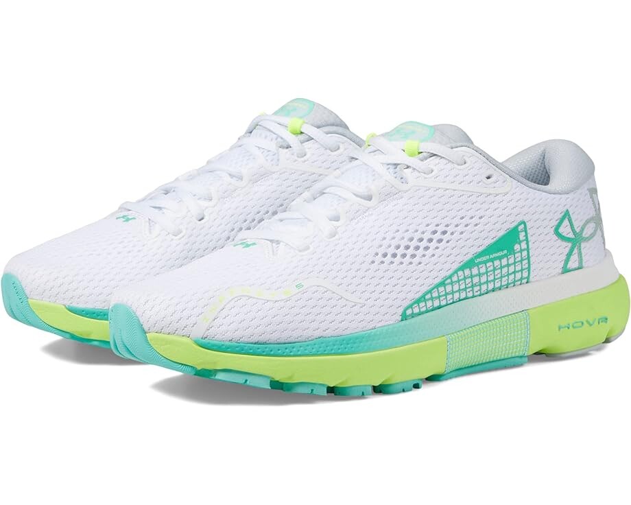 

Кроссовки Under Armour Hovr Infinite 5, цвет White/Lime Surge/Green Breeze