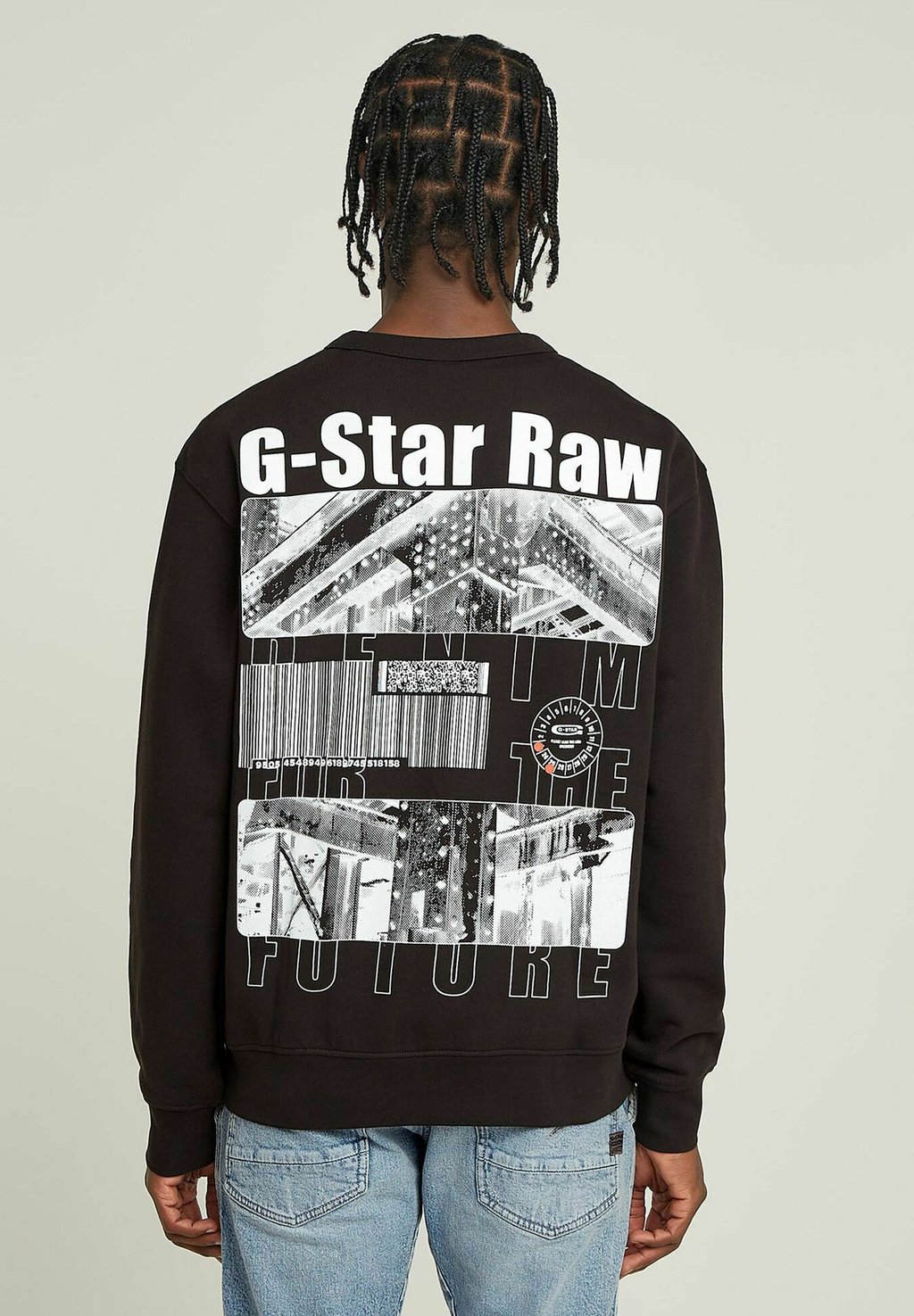 

Толстовка SUBSTANCE BACK GRAPHIC G-STAR, черный