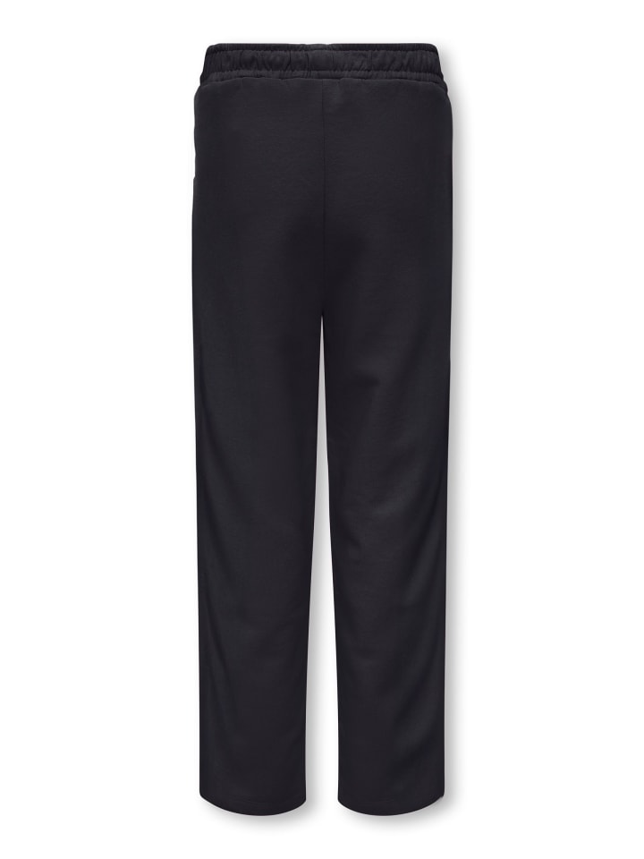 KIDS ONLY Спортивные брюки KOGRITA WIDE PANT черного цвета — фото 2