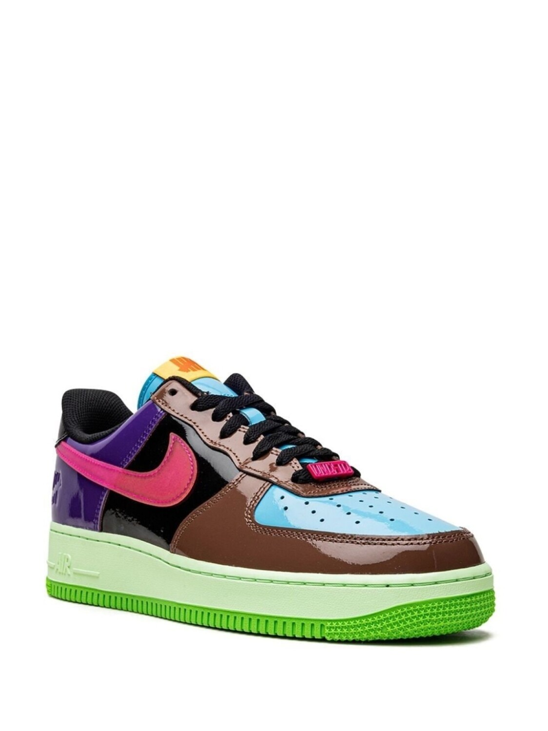 Кроссовки Air Force 1 Low Pink Prime из коллаборации с Undefeated Nike, синий — фото 2