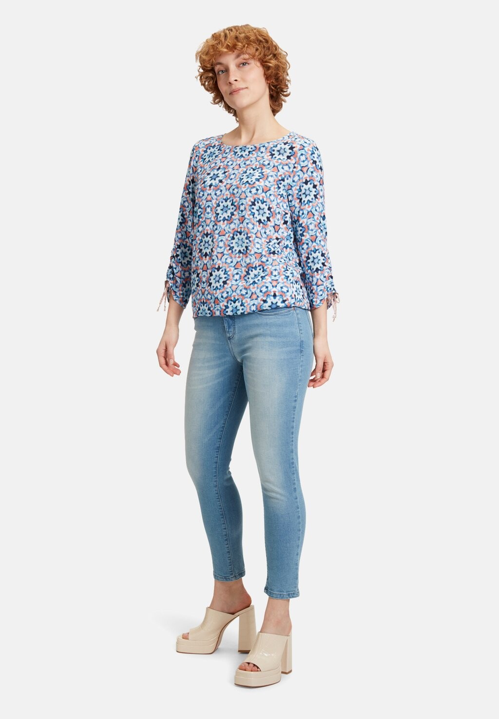 

Блуза CASUAL MIT MUSTER Cartoon, белый