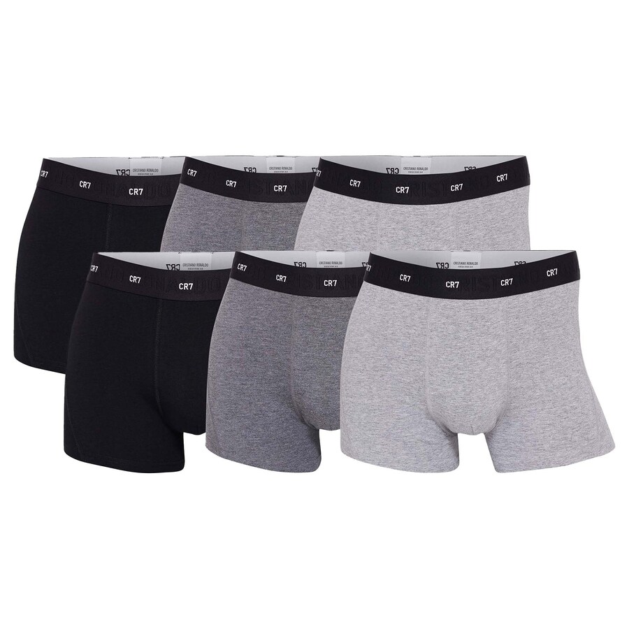 

Боксерские шорты CR7 - Cristiano Ronaldo, цвет Light grey/mottled grey/Black