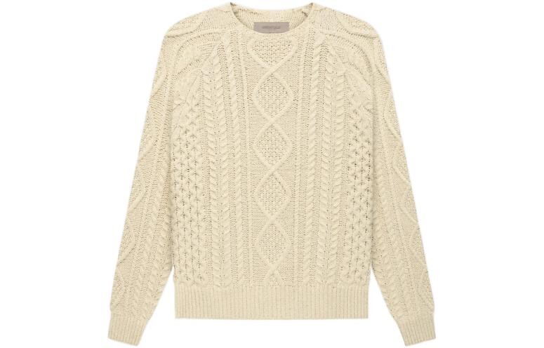 

Мужской свитер Fear of God Essentials, цвет eggshell white