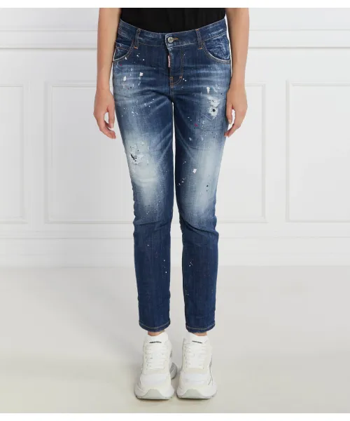 

Джинсы для крутых девчонок Slim fit Dsquared2, синий