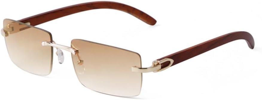 

Прямоугольные солнцезащитные очки MUTYNE для мужчин, роскошные модные деревянные солнцезащитные очки для мужчин, винтажные солнцезащитные очки UV400 для женщин, C7 Light Tea