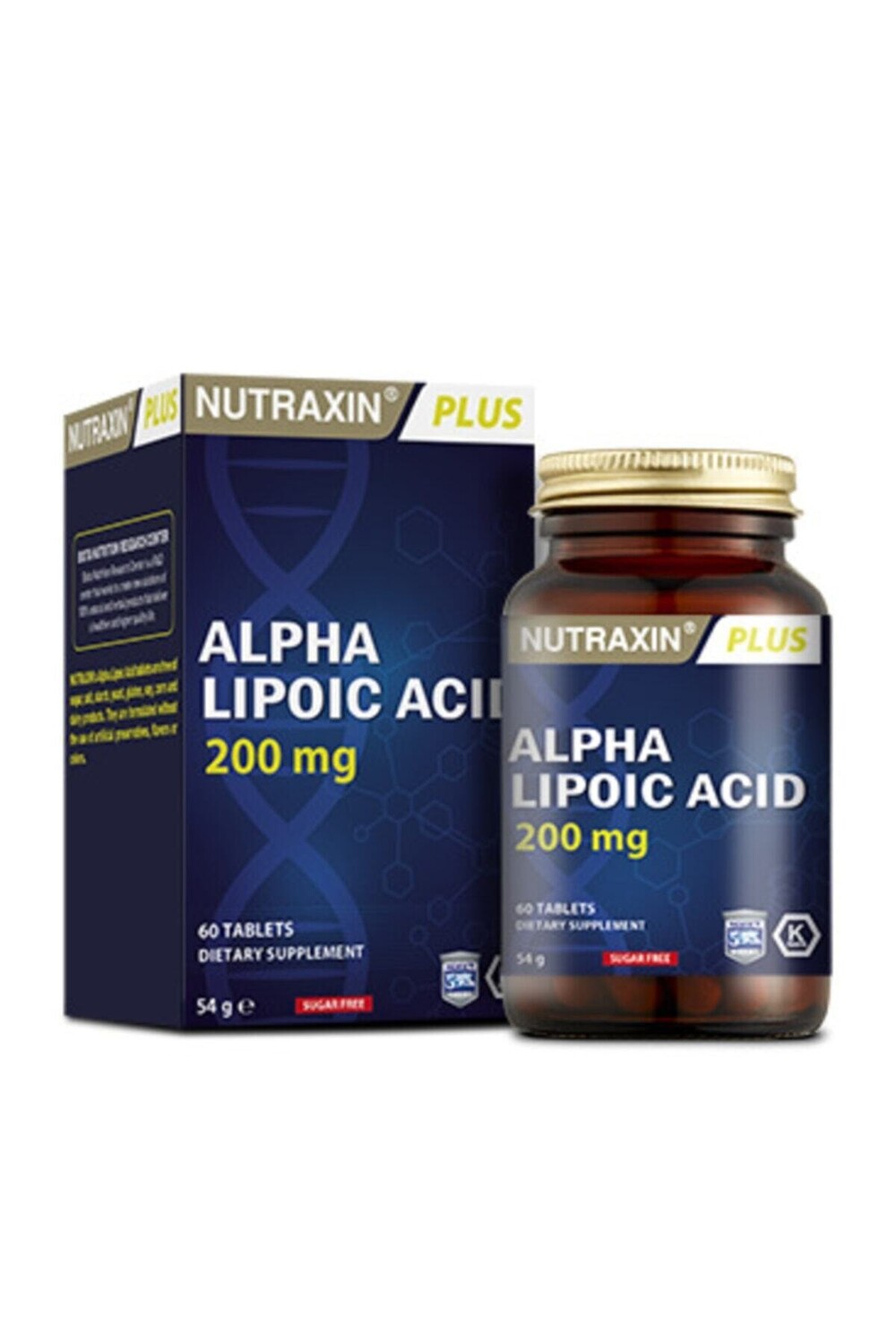 

Nutraxin Альфа-липоевая кислота 200 мг 60 таблеток