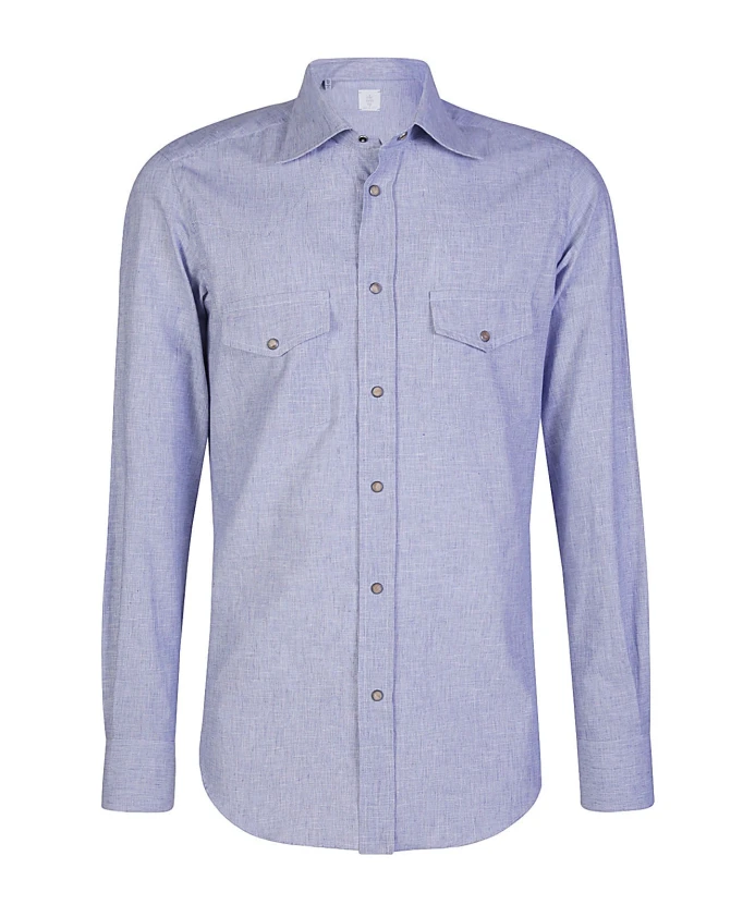 

Техасская рубашка Eleventy, синий