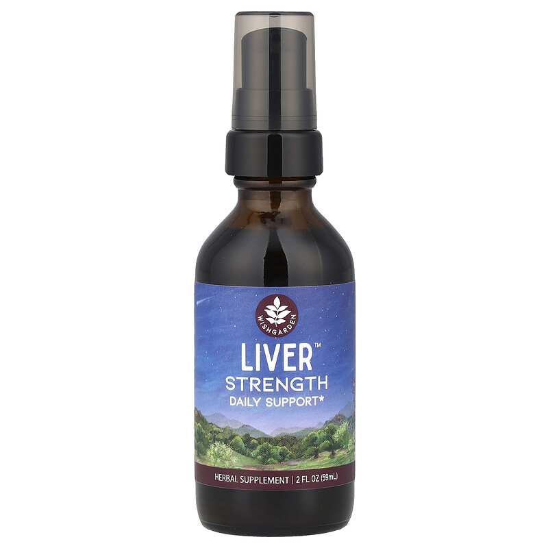 

WishGarden Herbs, Liver Strength, 59 мл (2 жидк. Унции)