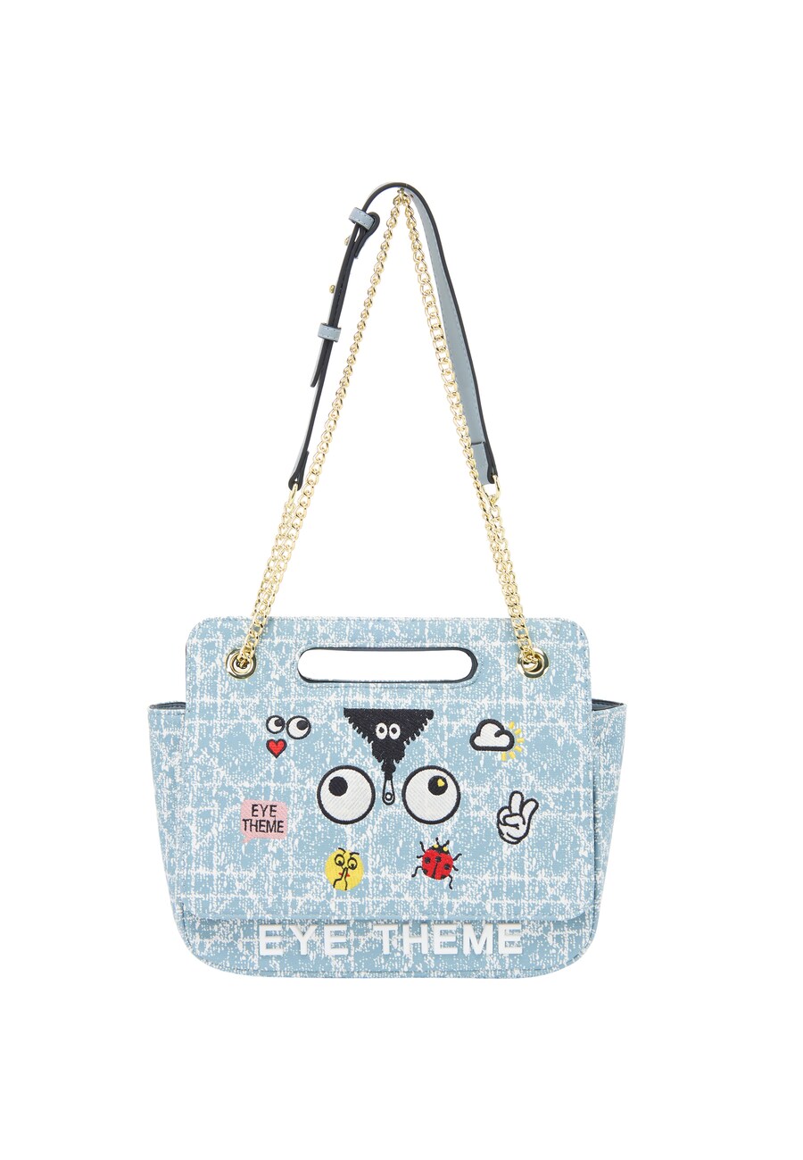

Сумка через плечо MYMO Pop Eyetheme, светло-синий