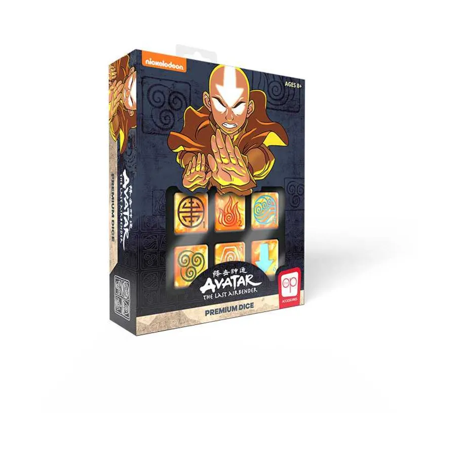 

Премиум-набор кубиков «Аватар, последний маг воздуха» (6), Dice (USAOpoly)