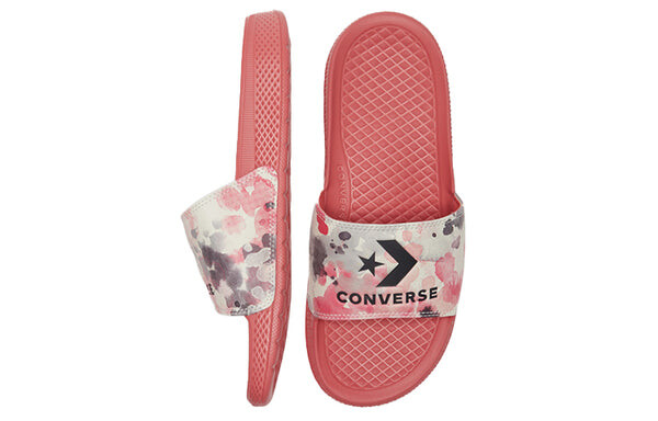 Тапочки chuck taylor all star slide slippers pink/white Converse, розовый — фото 4