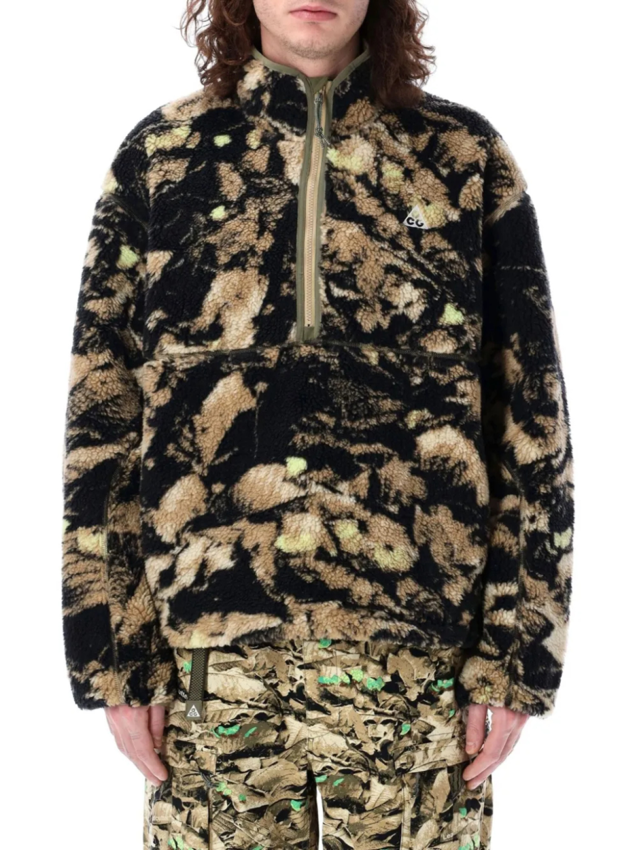 

Толстовка ACG Canwell Glacier Nike, зеленый