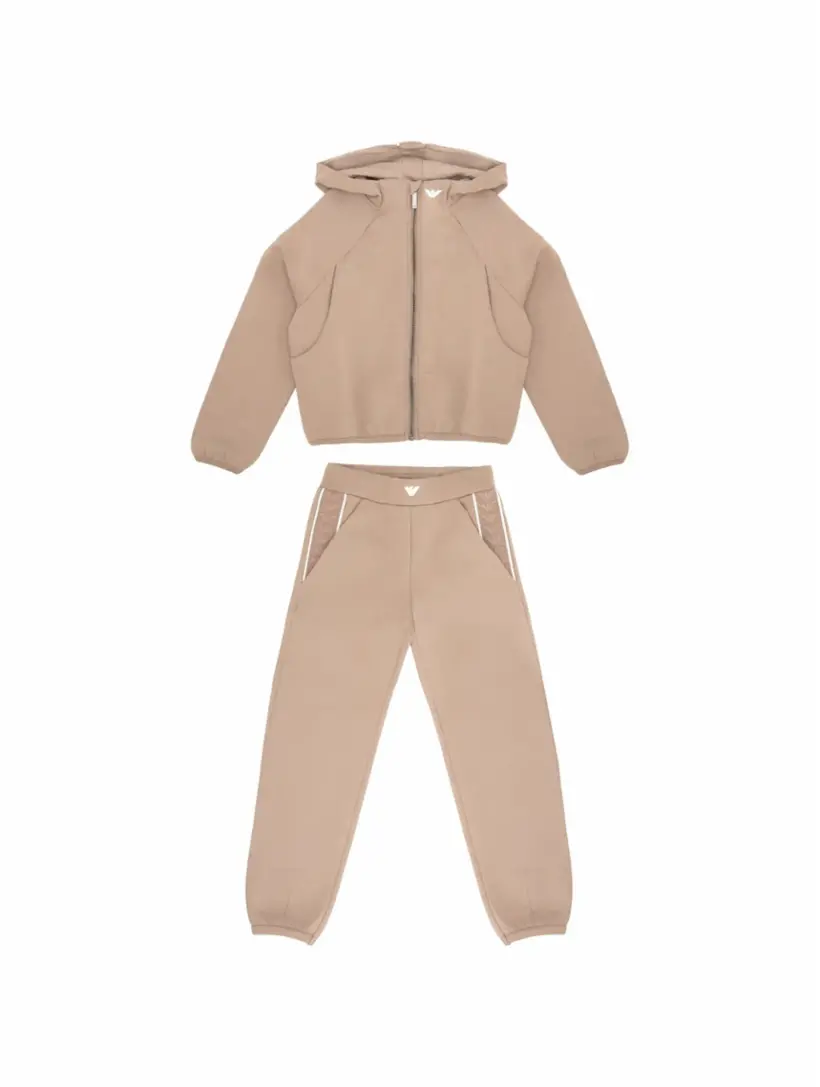 

Спортивный костюм с логотипом EMPORIO ARMANI, коричневый
