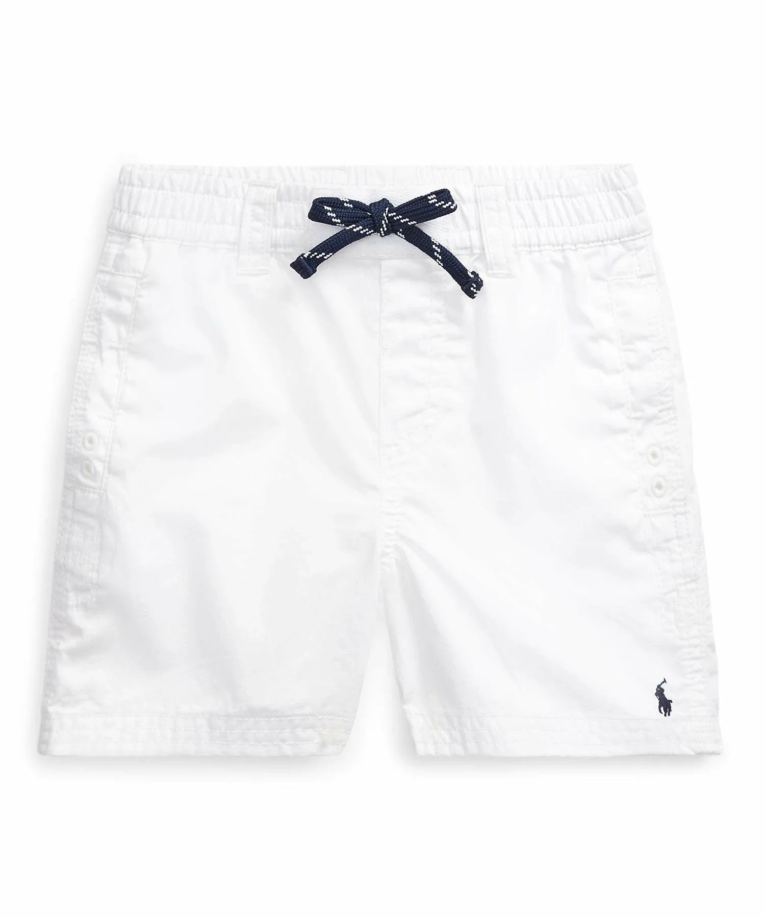 Детские хлопковые шорты из саржи, надеваемые через голову. Polo Ralph Lauren, 100 White