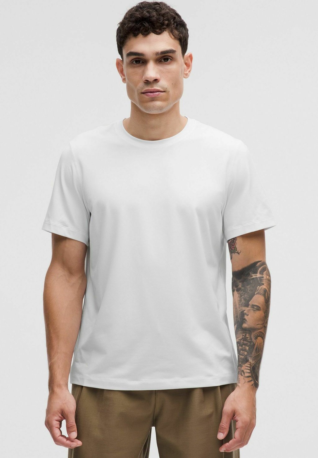 

Базовая футболка SOFT JERSEY SHORT SLEEVE lululemon, белый