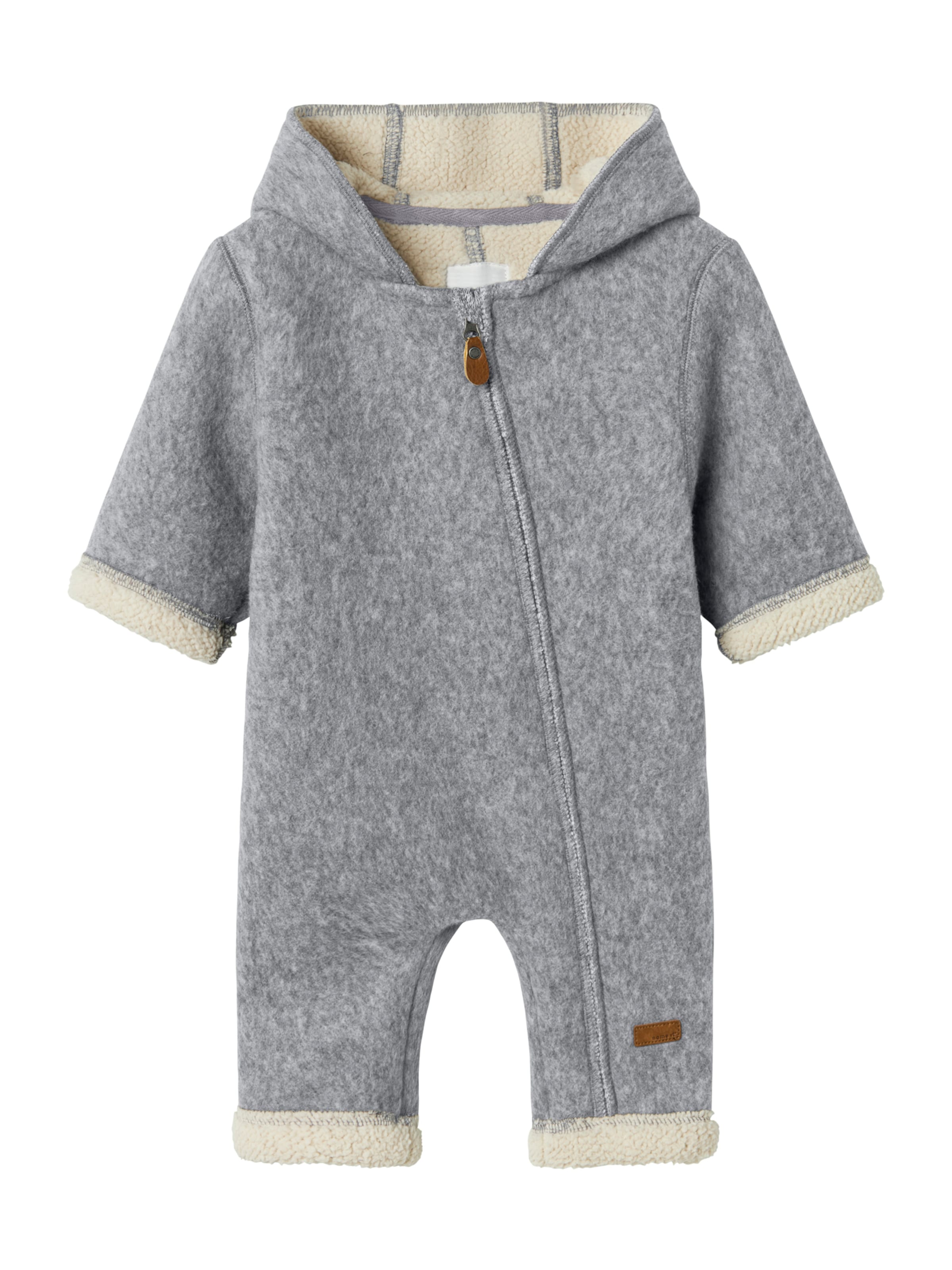 

NAME IT Комбинезон 'NBNMILY' в крапчатом сером цвете