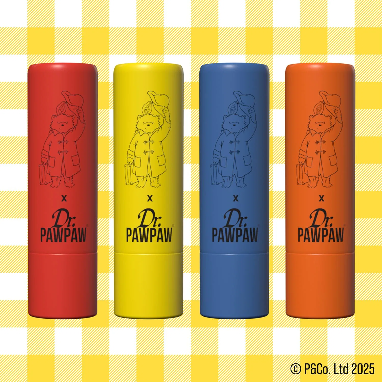 Дорожный набор бальзамов для губ «x Paddington Travel Set» от Dr. PAWPAW Dr. Pawpaw Original Balm — фото 2