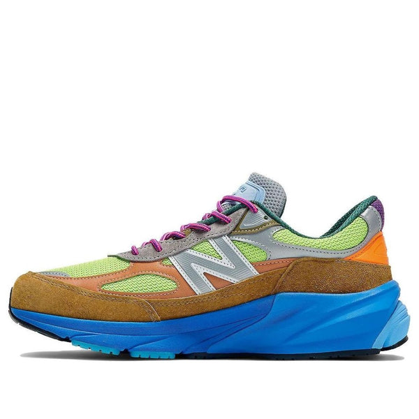 

Кроссовки 990v6 x action bronson сделано в сша New Balance, синий