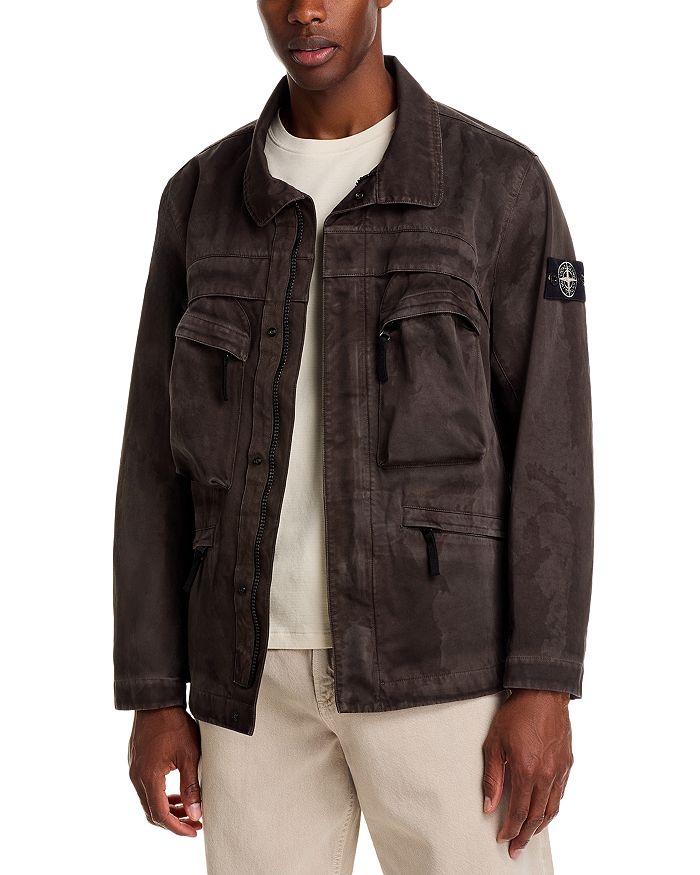 

Полевая куртка Stone Island, зеленый