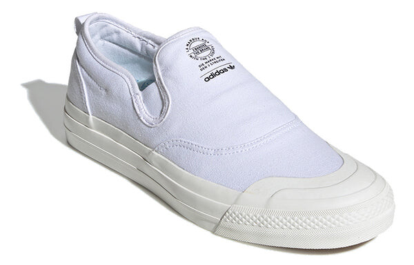 Кроссовки nizza rf slip on Adidas, белый — фото 3