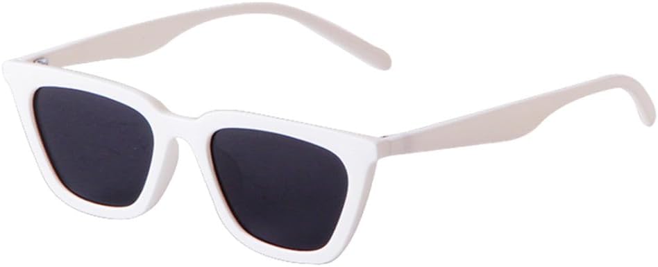 

Винтажные солнцезащитные очки MUTYNE «Кошачий глаз» синего цвета для женщин, прямоугольные солнцезащитные очки, модные женские очки с защитой от УФ-излучения UV400, C2 White Gray