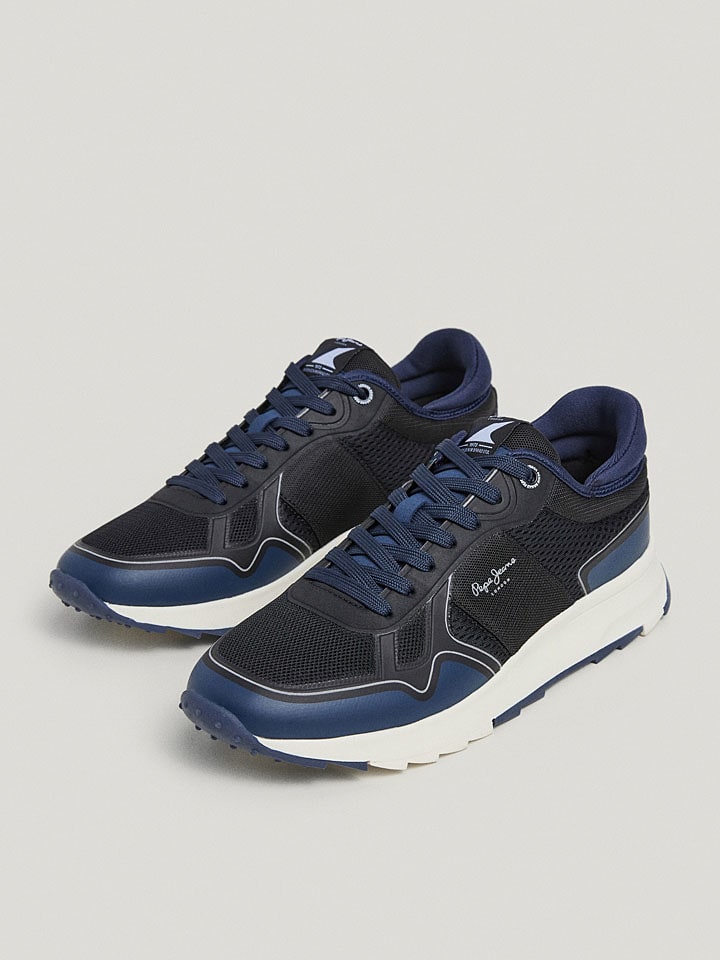 

Кроссовки на шнуровке Pepe Jeans FOOTWEAR, темно-синий