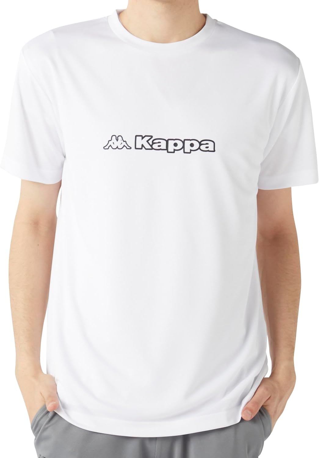 

Мужская футболка с коротким рукавом Kappa 215323, белый