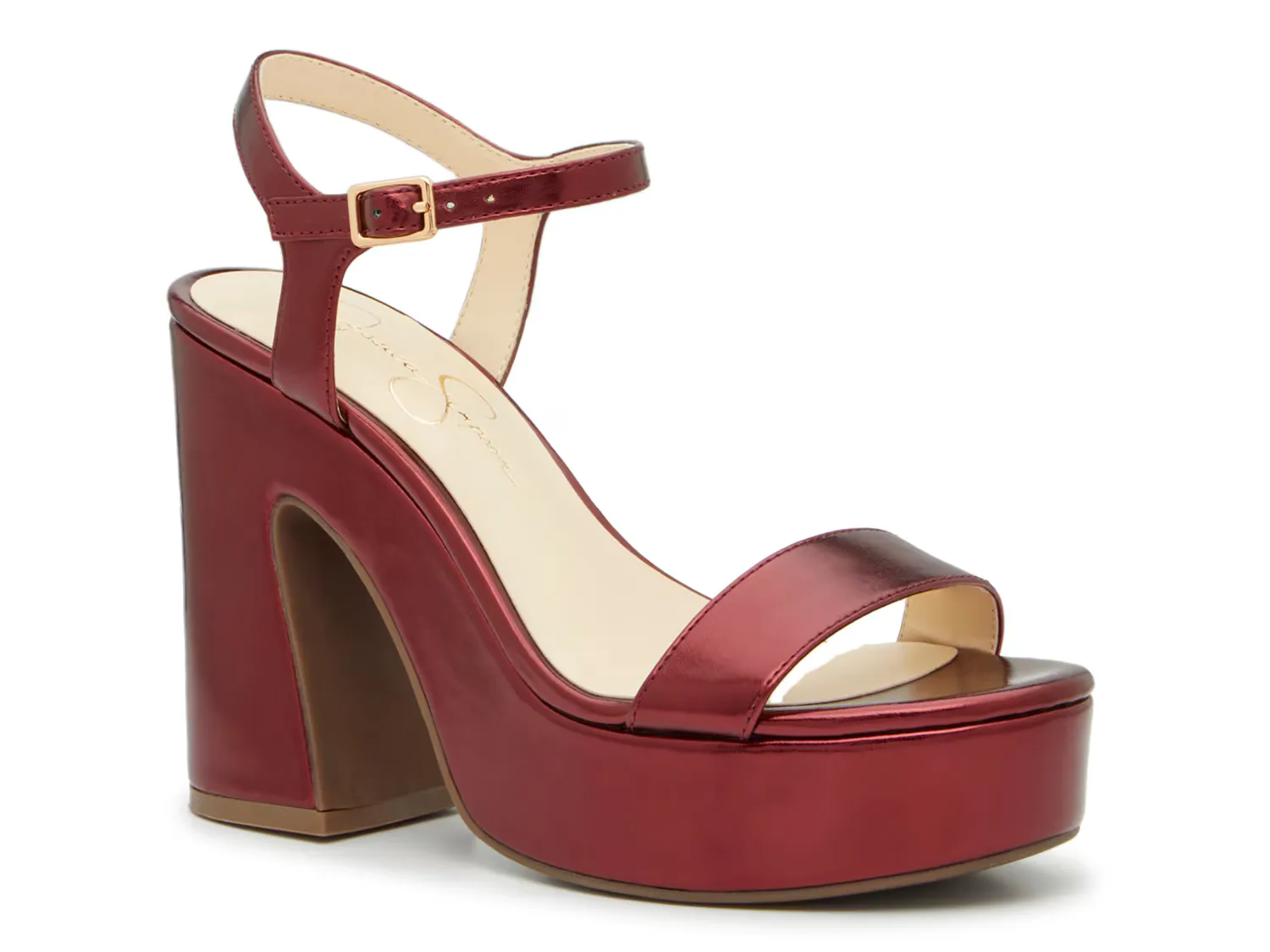 

Сандалии Xilka Sandal Jessica Simpson, цвет darkcherry