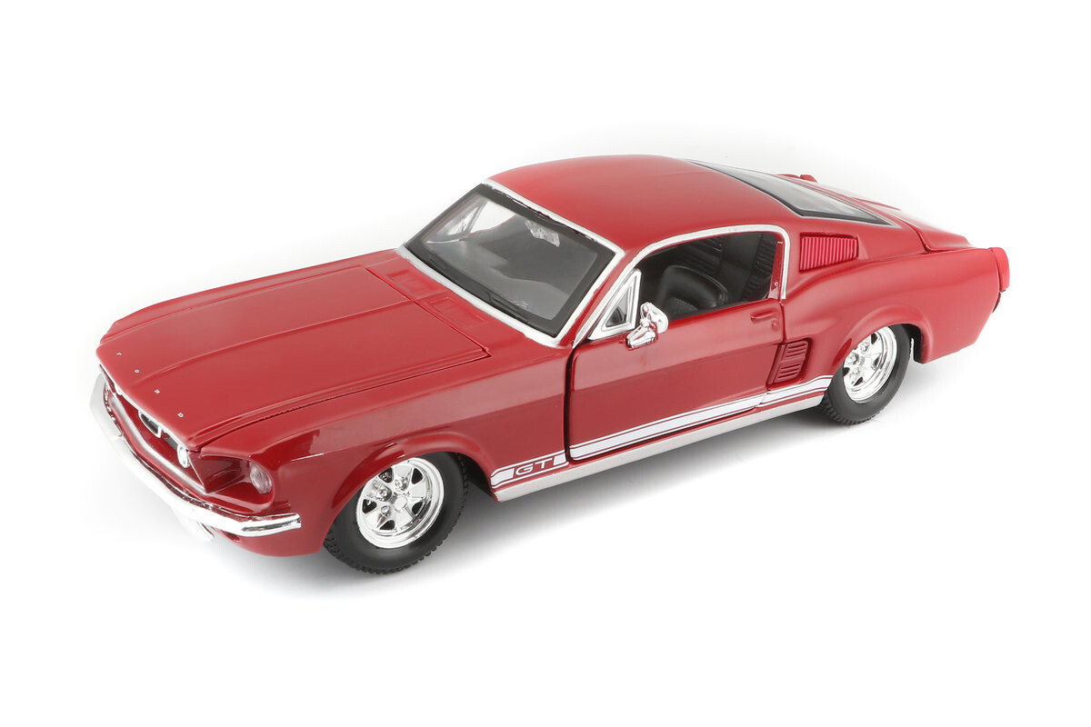

Maisto, Ford Mustang GT, 1967, Красный, 1/24, 31260