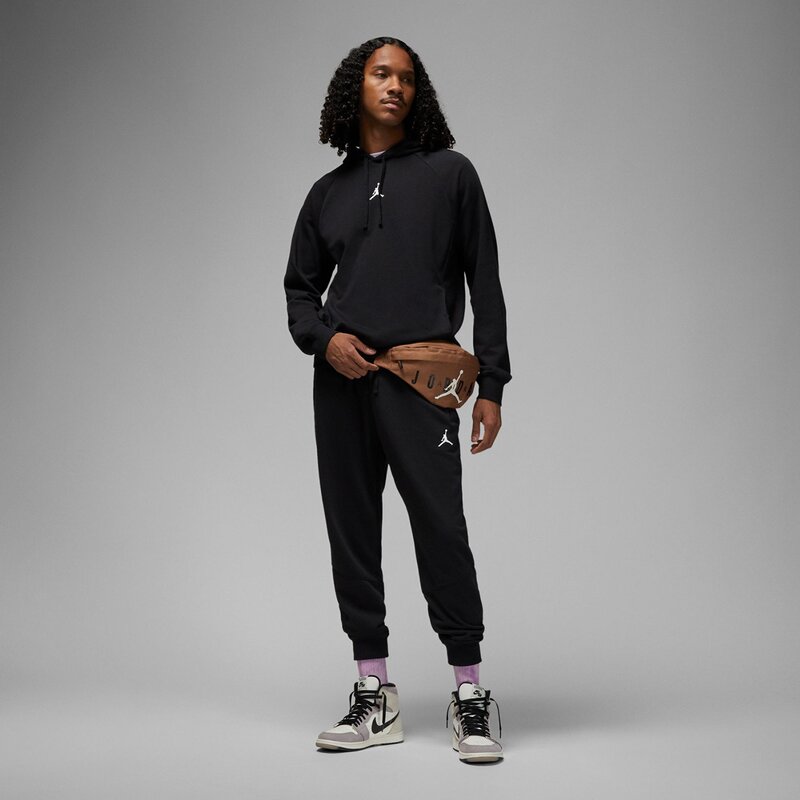 Hooded sweatshirt mj df sprt csvr flc po Nike, черный — фото 2