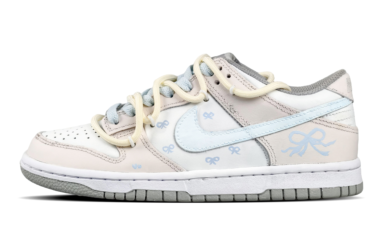 

Nike Нескользящие устойчивые к истиранию низкие кроссовки dunk для скейтбординга ecru детские