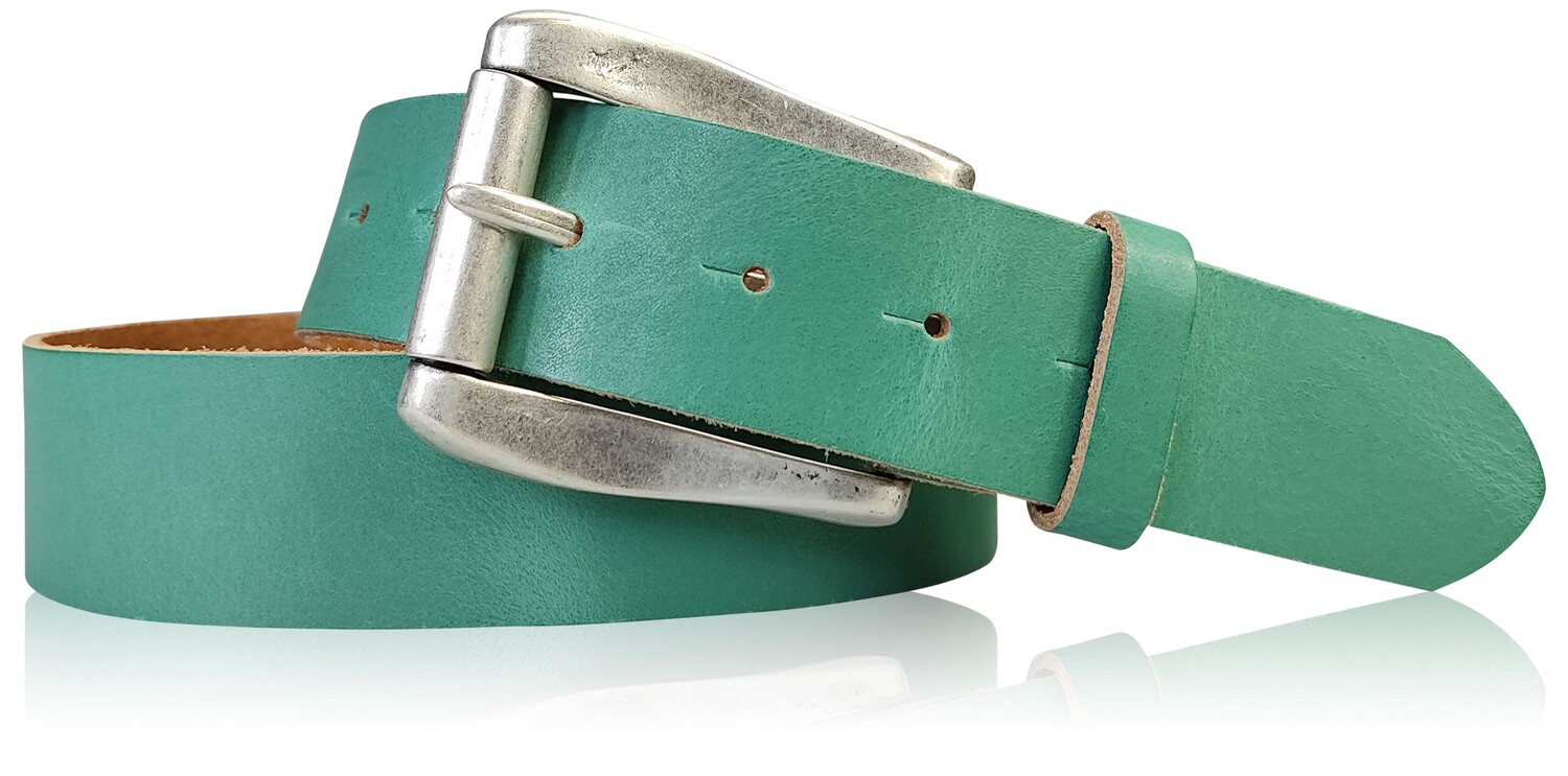

Кожаный ремень FRONHOFER, цвет Jade