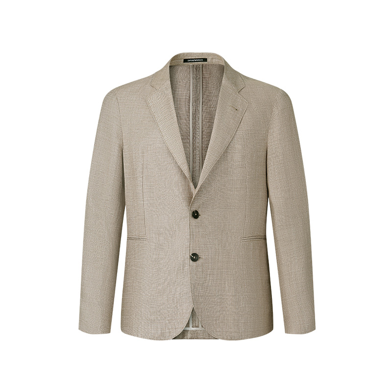 

EMPORIO ARMANI Костюмный пиджак мужской бежево-коричневый, Beige Umber