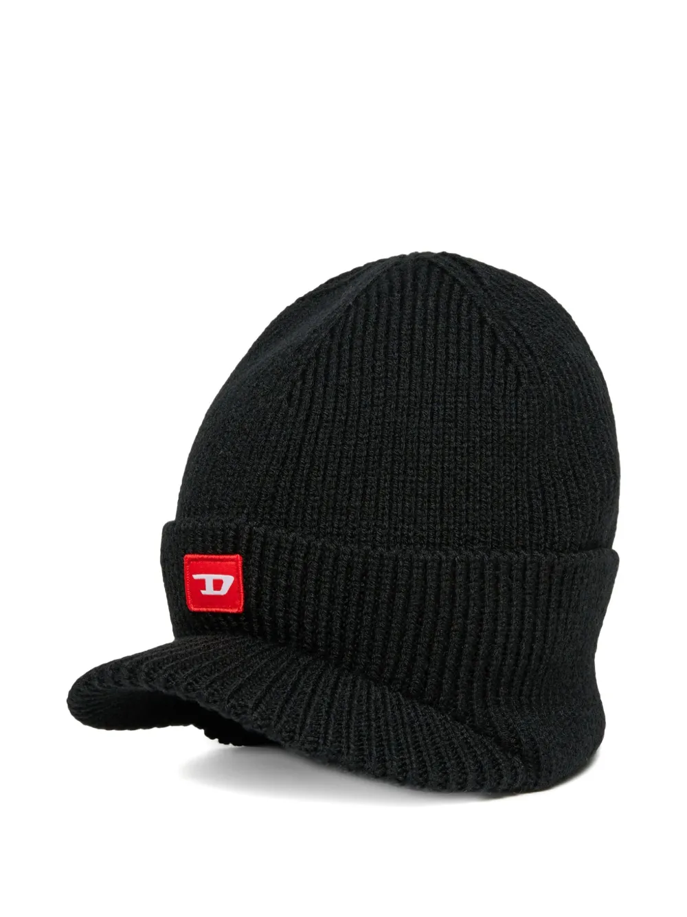 

Вязаная кепка Diesel Kids, черный