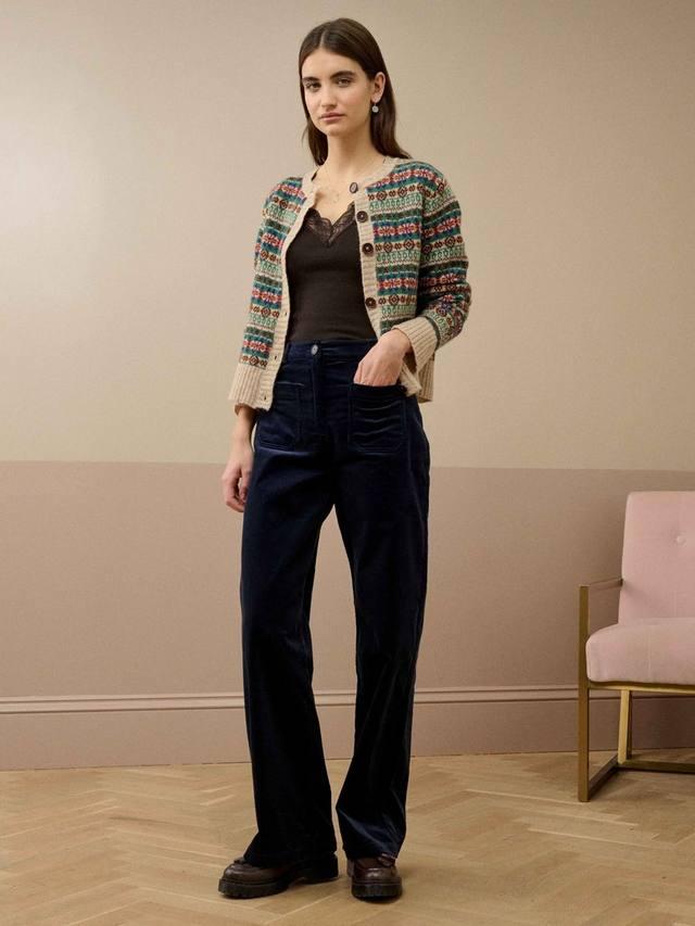 

Кардиган из мериносовой шерсти в стиле фэр-айл Brora, Multi