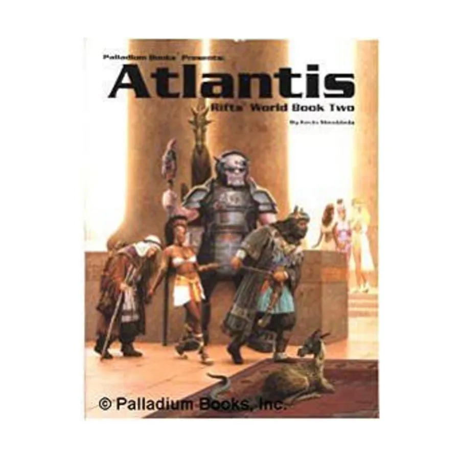 

Atlantis, Rifts - World Books #01 - #15, мягкая обложка