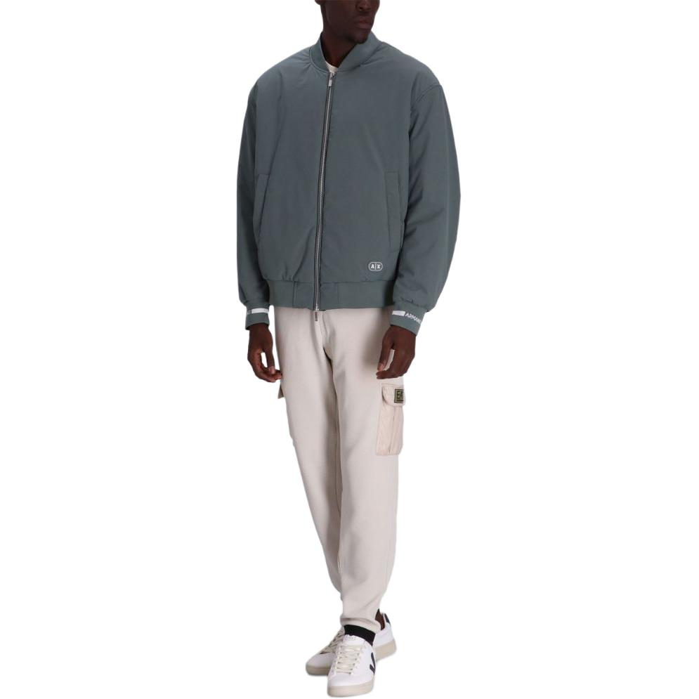 EMPORIO ARMANI Штаны casual EA7 SS24 мужские светло-бежевые — фото 4