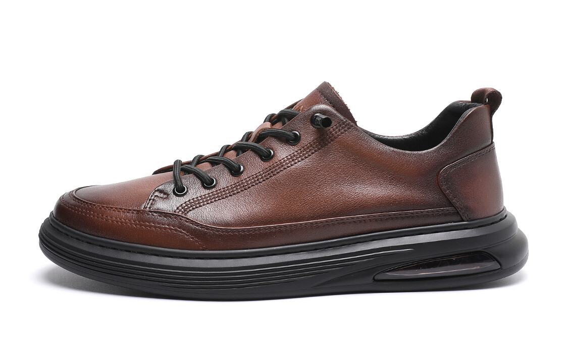 

Кроссовки C°BANNER Skateboarding Shoes Men Low-top Brown, коричневый
