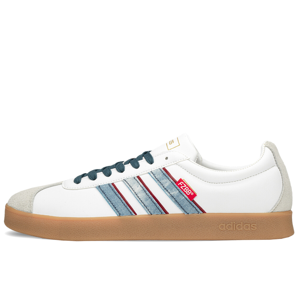 

Кроссовки adidas neo Vl Court Classic Skateboarding Shoes Unisex Low-top White/blue, синий/белый