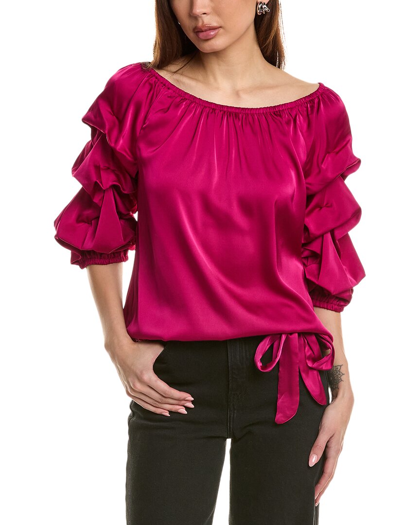 

Винс Камуто Топ с открытыми плечами Vince Camuto, фиолетовый