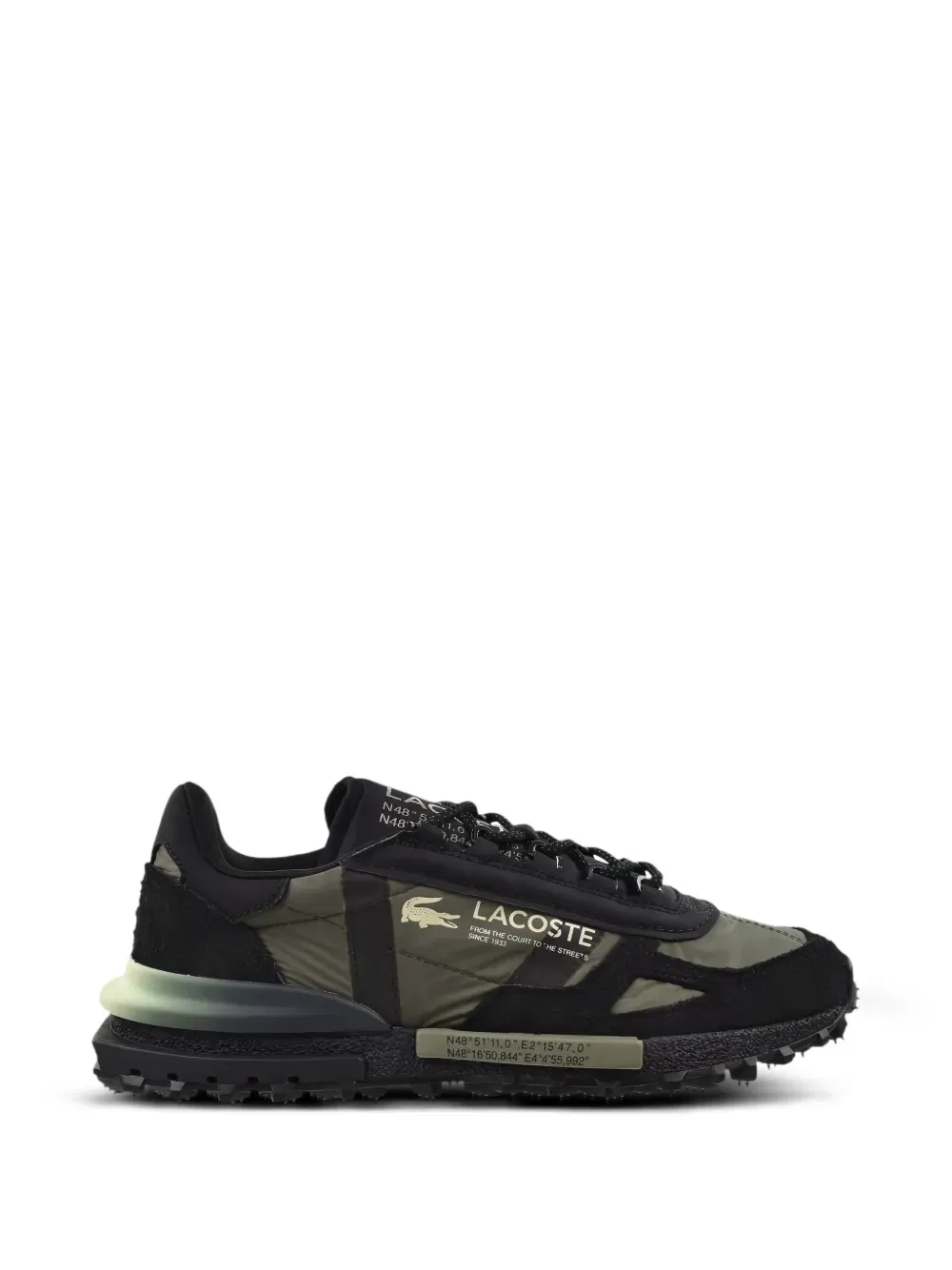 Кроссовки Active 225 с логотипом Lacoste, черный