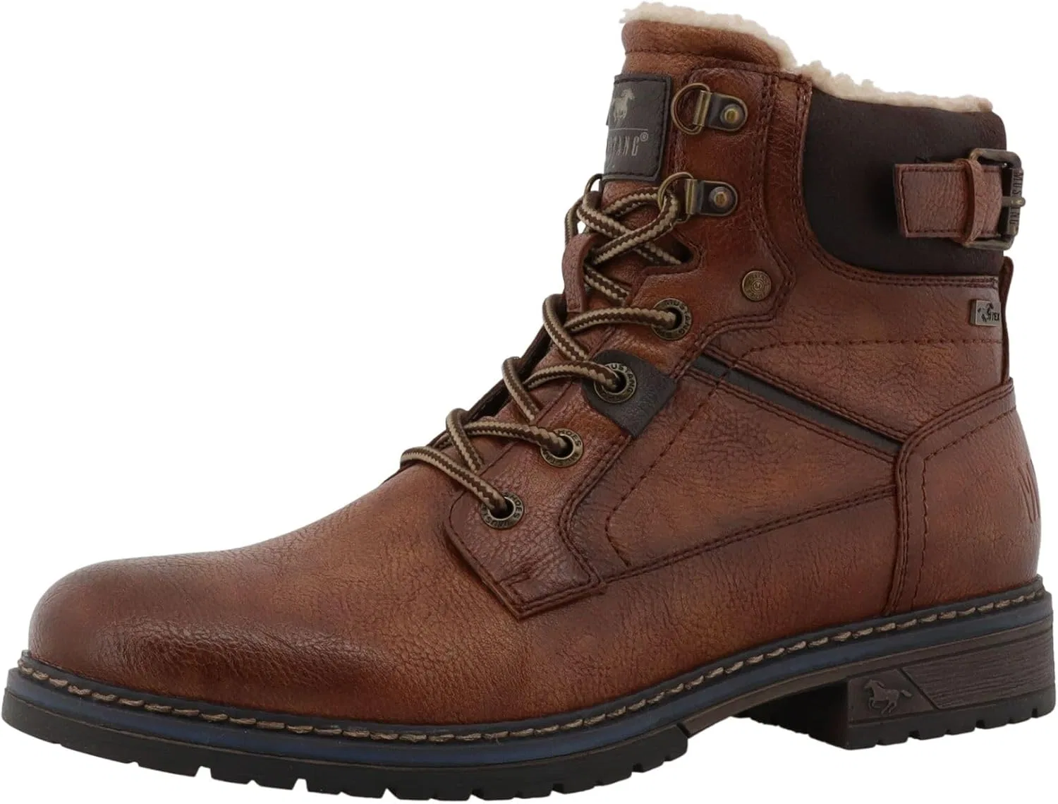 Мужские модные ботильоны на шнуровке MUSTANG 15M0031005, Brown