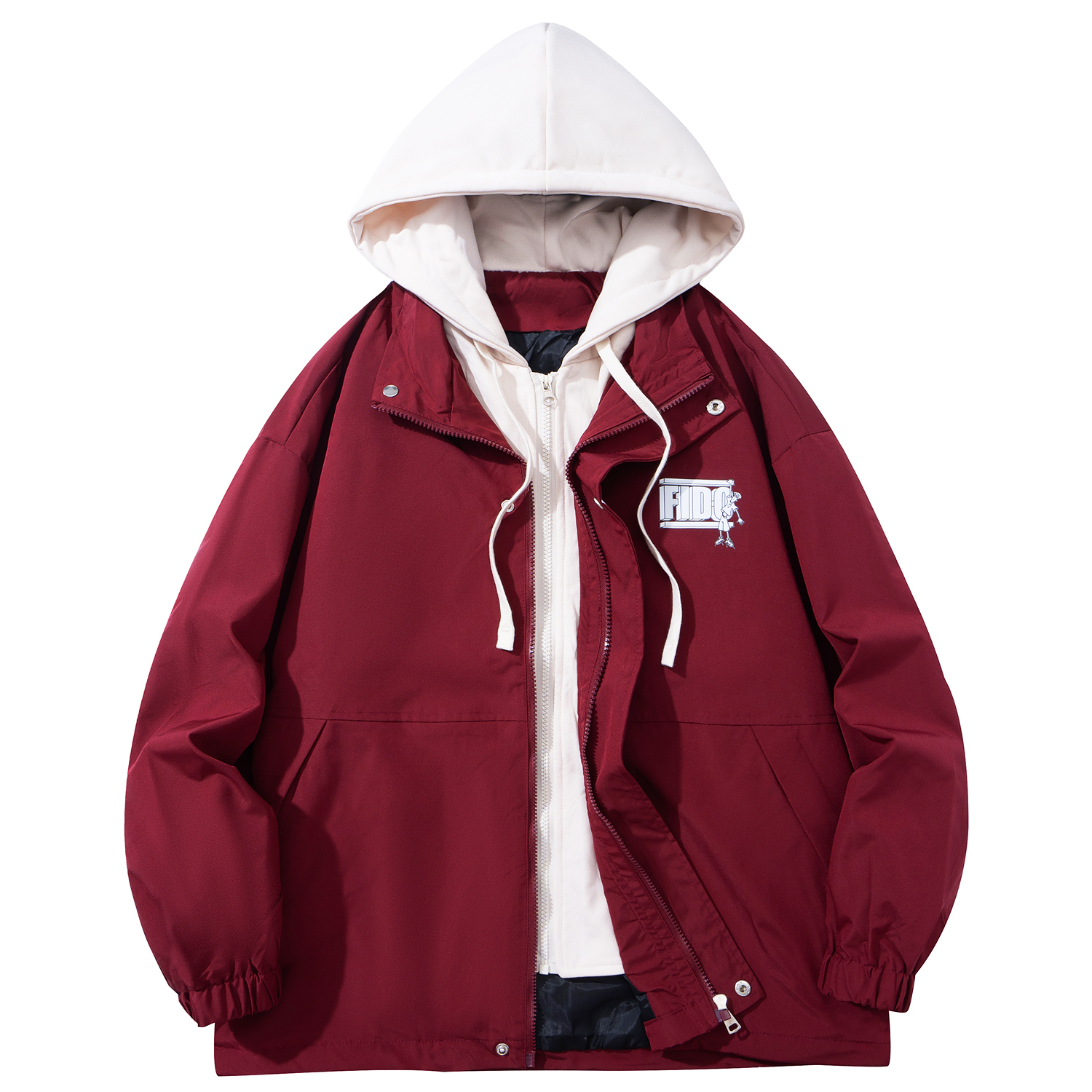 

FIDO DIDO Куртка Unisex, Burgundy (Jacket)