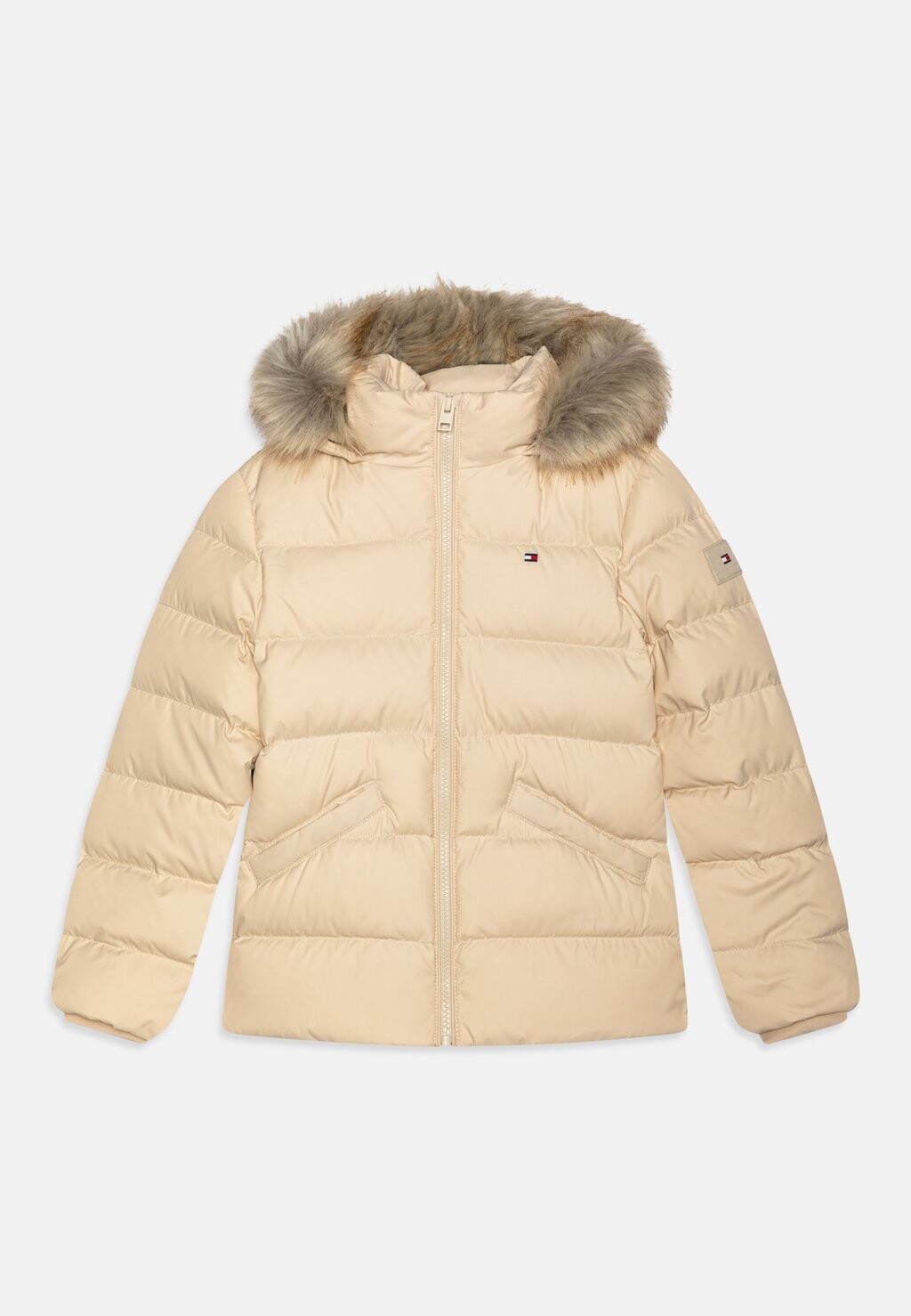 

Пуховик ESSENTIAL Tommy Hilfiger, бежевый